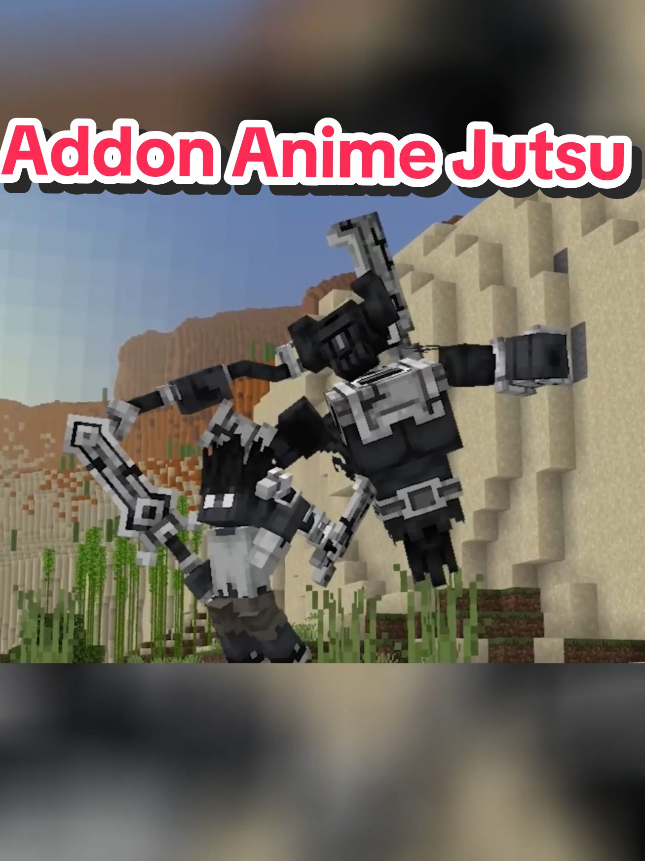 Addon Anime Jutsu #gamehaymoingay #thuvienmc #GamingOnTikTok 