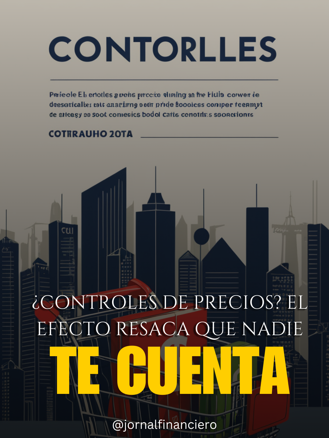 ¿Por qué los controles de precios siempre terminan mal? Descubre cómo esta estrategia económica afecta la innovación, el mercado y, en última instancia, nuestras vidas.   #EconomíaReal #LeccionesDeHistoria #LibreMercado #EducaciónFinanciera #PensarDiferente  #Economía #Historia #Inflación   #EscuelaAustriaca #ControlDePrecios