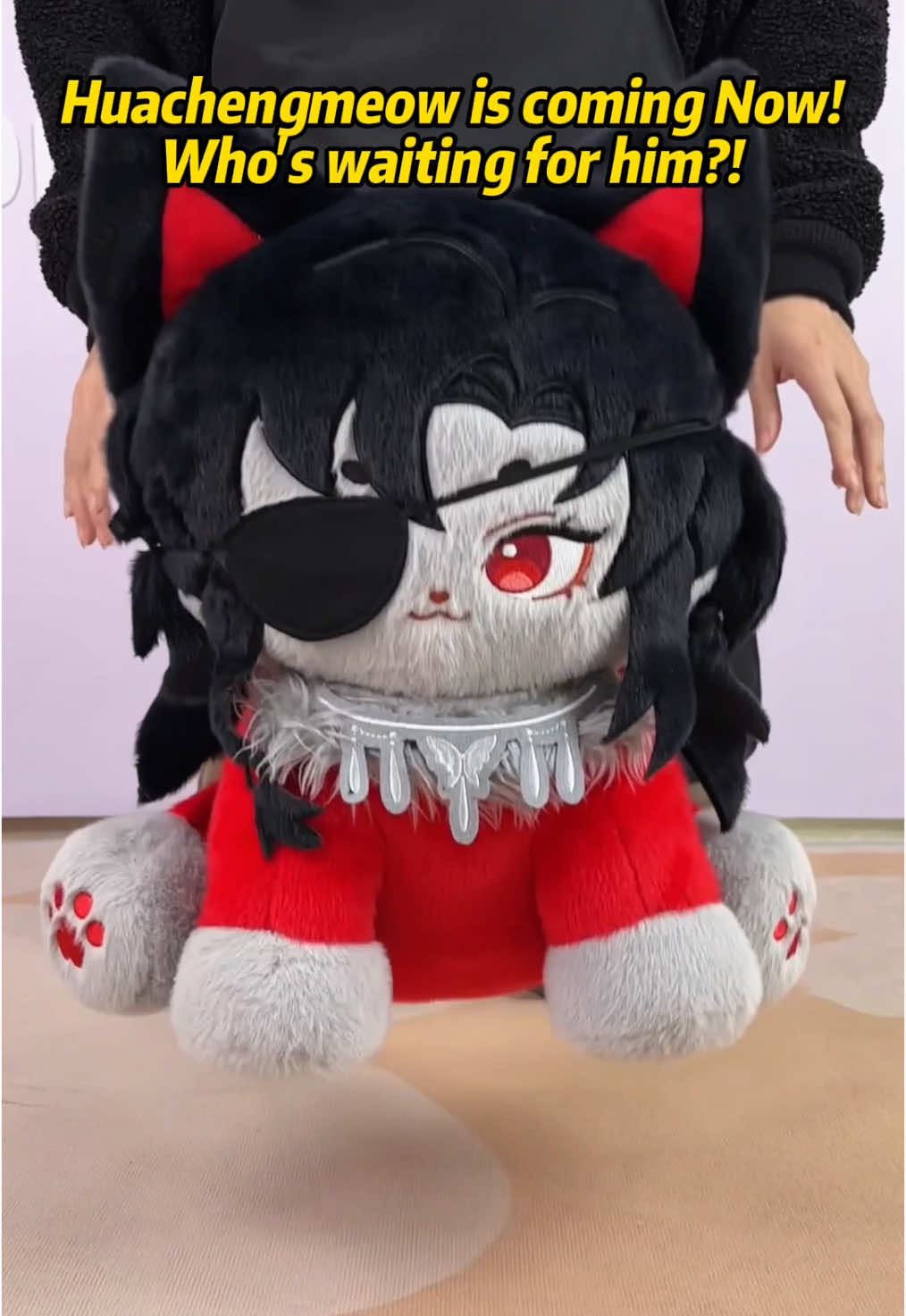 Huachengmeow is coming Now! #huacheng #xielian #heavenofficialsblessing #tgcf #tgcfedit #huachengcosplay #hualian #tianguancifu #hob #plush #plushies #plushtoys #stuffedanimals #fyp 