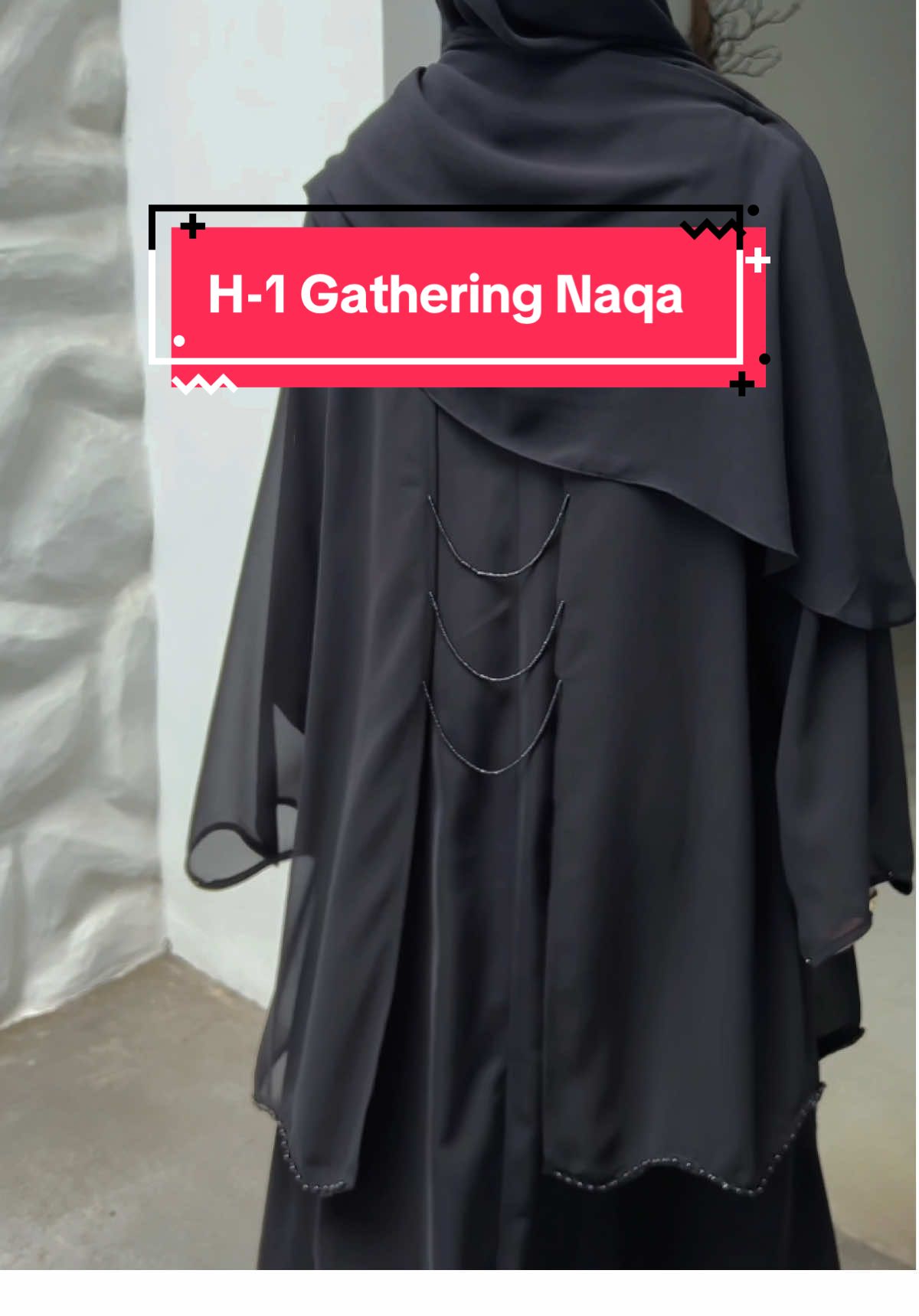 Masyallah siapa yang udh ga sabar banget mau tau detail produk Ied Series Naqa? Stay tuned terus yaa tehh 😍 #abaya #abayalovers #abayastyle #abayafashion #abayagirls  