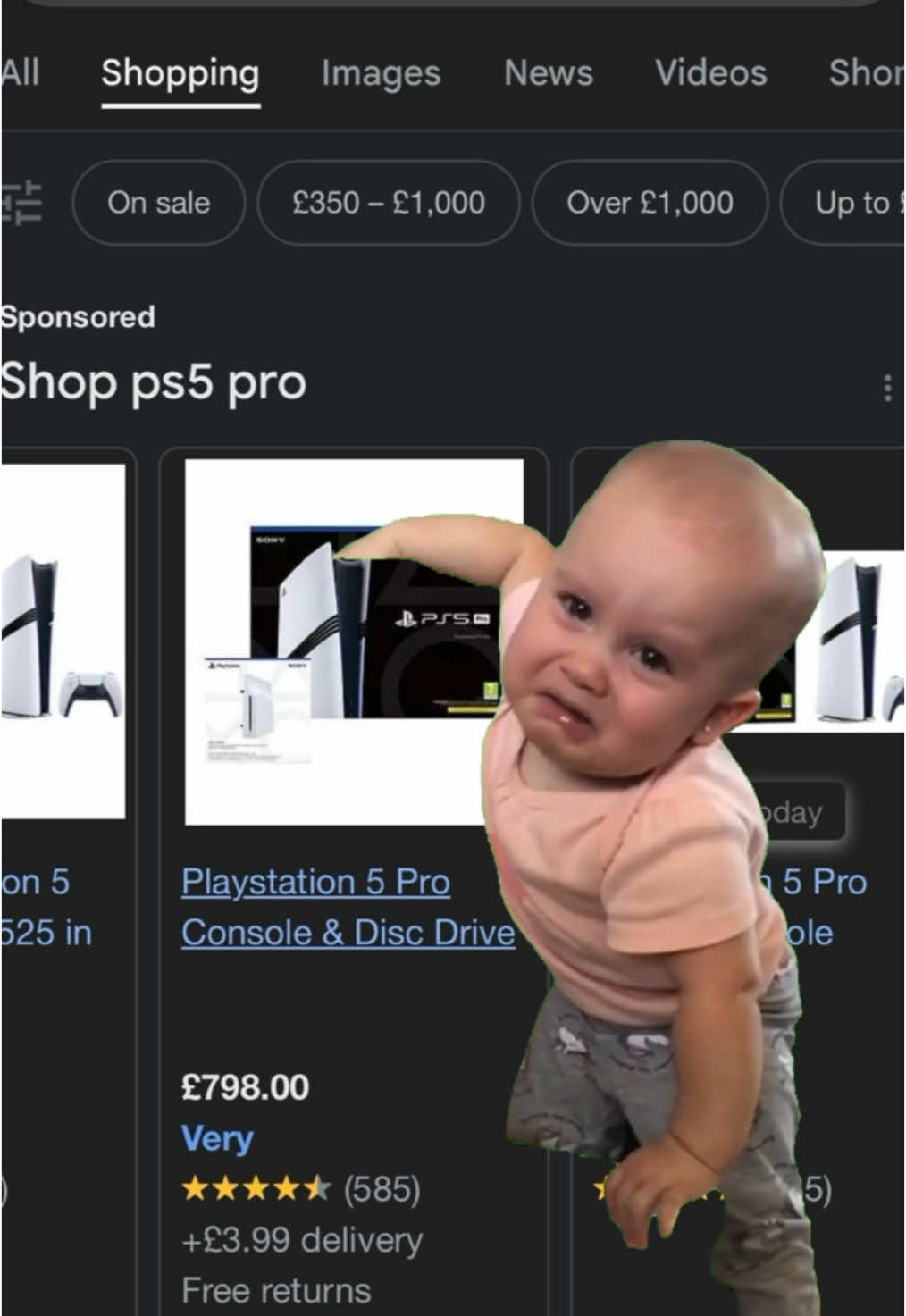 I’m gonna need that PS5 Pro with a disc drive 🤑🎮 #memecut #babycrying #playstation #ps5 #ps5console #ps5pro #gaming #sony #gametok #GamingOnTikTok #Meme #MemeCut 