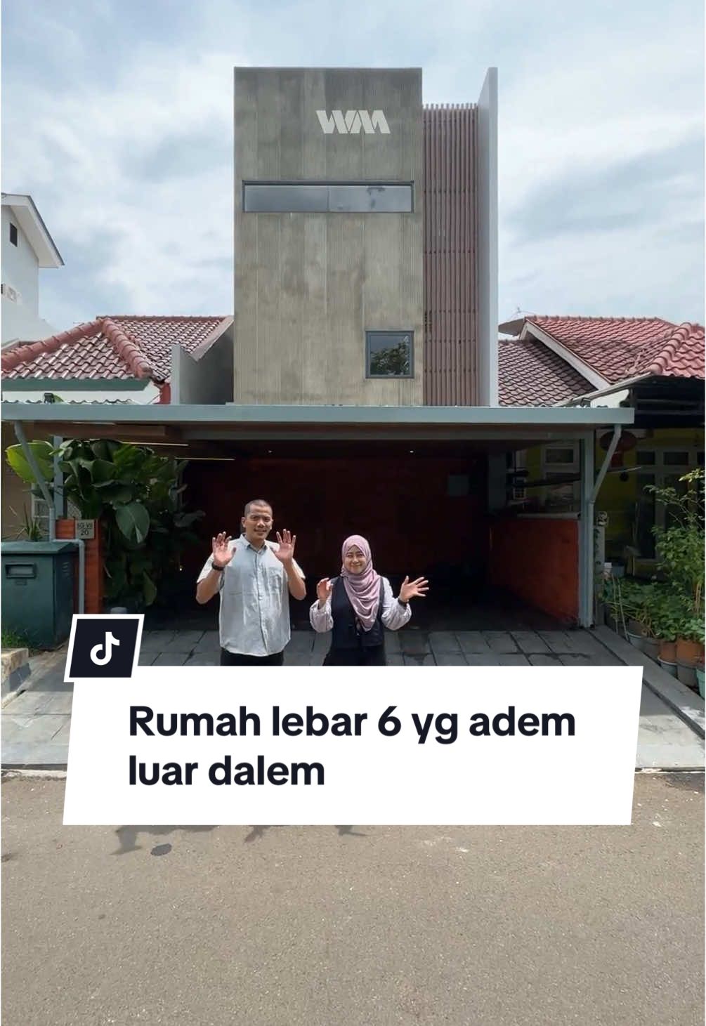 Ga nyangkaa rumah lebar 6 meter bisa adem luar dalem 🥰 Full video ada di YT kita yaa 👌