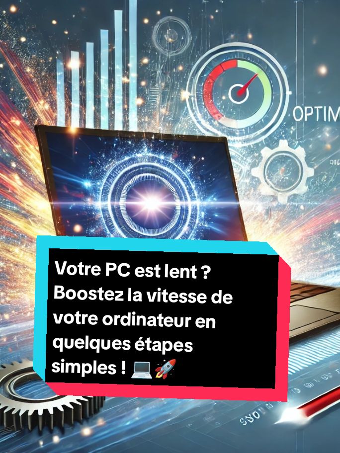 Votre PC est lent ?: Boostez la vitesse de votre ordinateur en quelques étapes simples ! 💻🚀 #pcperformance #pcrapide #boostpc #ordinateur #pc #rapide 