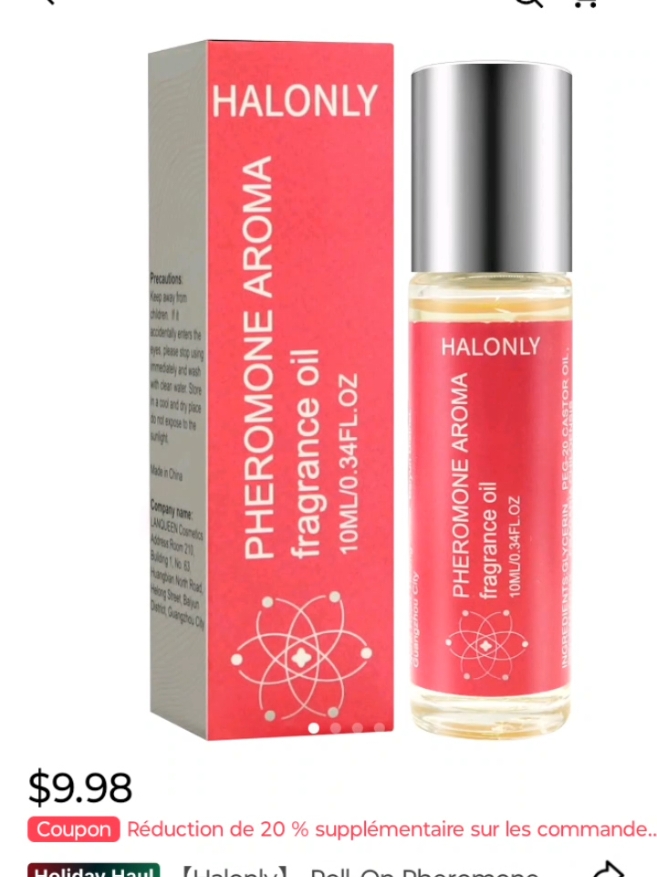 【Halonly】 Roll-On Pheromone Pe#Oil #parfum #good #blackfridaydeals #tiktokshopblackfriday #fypシ゚viral #vídeoviral #fyppppppppppppppppppppppp 