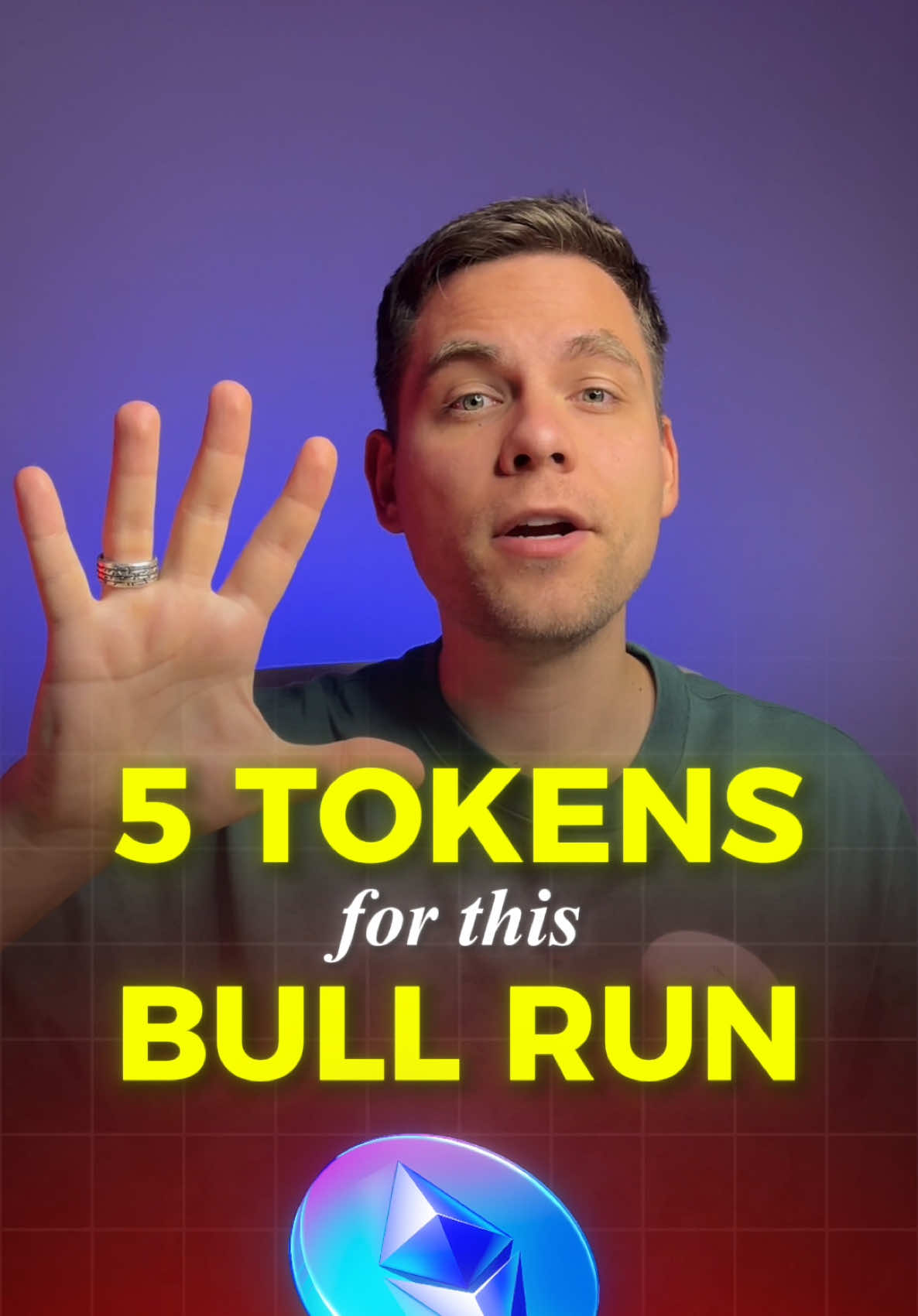 Top 5 ethereum tokens for this bull run #crypto #top 