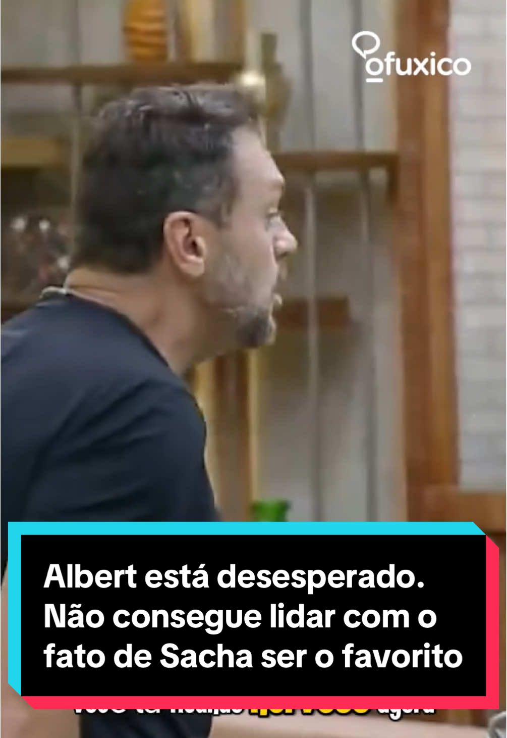 Albert está desesperado. Não consegue lidar com o fato de Sacha ser o favorito #afazenda16 #afazenda #albert #sachabali 