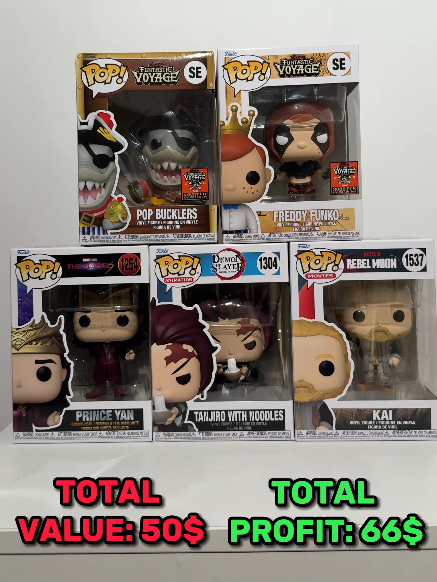 ¡En este video corto te traemos una caja misteriosa con 5 Funko Pops exclusivos! 🎁👀 ¿Quiénes serán los personajes que encontrarán? ¿Habrá sorpresas o ediciones limitadas? Acompáñanos para descubrirlo. ¡No te lo pierdas! #FunkoPop#películas #juegos #colección #televisión #edición #limitada #exclusiva #Netflix #juguetes #original #figura #funkvmerch #Marvel #DC #Comics #Anime #heroes #Studio #Animación #Marvel Studio #Disney #Netflix #Pixar #Harry #Potte #CajaMisteriosa #Coleccionistas #Unboxing