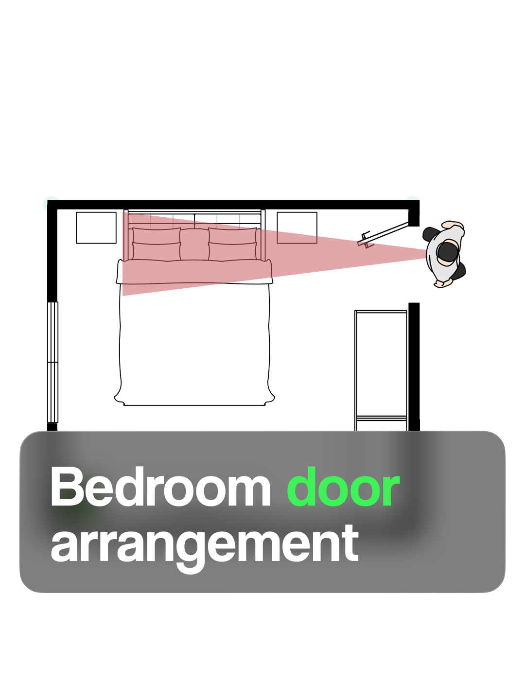 🚪 Door arrangement in the bedroom: YES / NO ✅❌ #bedroomdesigns #bedroomdecoration #bedroomdecor #bedroominspo #bedroomideas #bedroominspiration #bedroominterior #Bedroom #BedroomDesign #BedroomIdeas #HomeDecorIdeas #InteriorInspiration #HomeDesignInspo #HomeDecor #HomeDesign #HomeDecoration #InteriorDesign #interiordesignideasliving