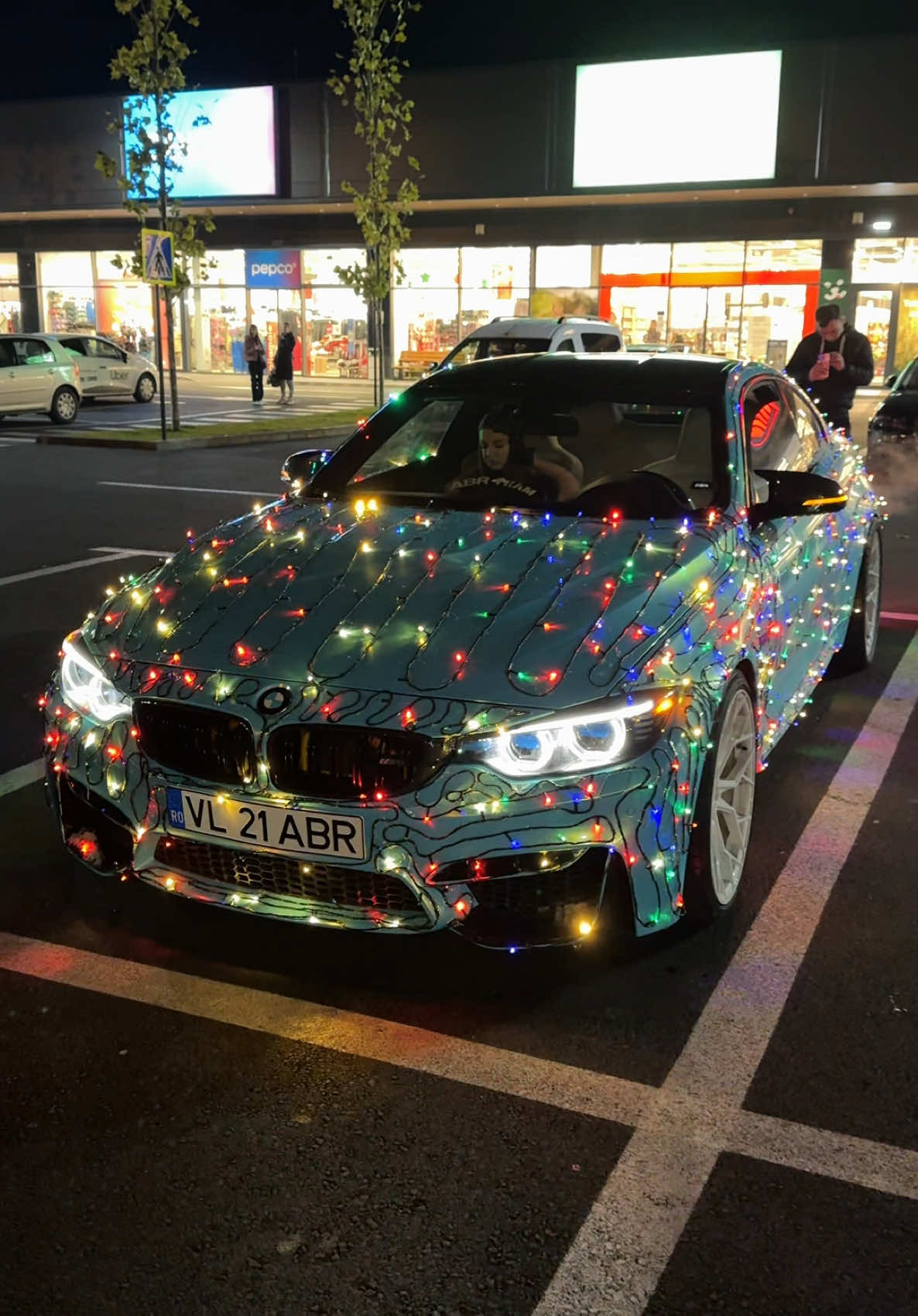 ✨🎄🩵 #vl21abr #ABR #ABRteam #BogdanABR #BMW #f82 #M4 #S55 #mPower #bimmer #dailycar #christmaslightsoncar #christmas #wintervibes 