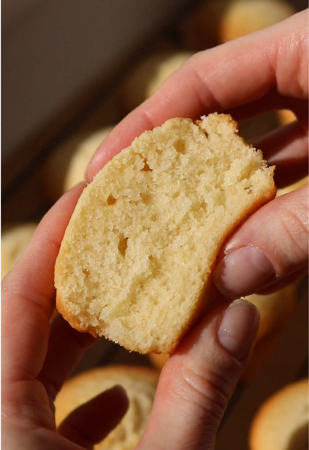 Bakemas Day 6 🧁 Vanilla Cupcake Recipe: *This recipe makes about 14 cupcakes* - 1 1/2 cup cake flour (195g) - 1 cup granulated sugar (228g) - 1/4 tsp baking soda - 1 1/4 tsp baking powder - 1/4 tsp salt - 3/4 cup melted unsalted butter (170g) - 2 eggs - 3 tsp vanilla extract (15 mL) - 1/2 cup sour cream (127g) - 1/2 cup whole milk (118 mL) Directions: - preheat your oven to 350°F and prep your cupcake tin with cupcake liners - In a microwave safe bowl, melt the unsalted butter - In a separate bowl, warm the sour cream and milk together (I like to warm these two ingredients in the microwave for about 20-30 seconds) - Add all of the wet ingredients into your butter bowl and mix until well combined. - In a separate bowl, whisk together all of the dry ingredients. - Add the wet ingredients to the dry ingredients and mix until just incorporated (don’t over mix!) - Add the cupcake batter to your cupcake pan lined with cupcake liners and bake for 16-18 minutes or until a wooden toothpick inserted into the center of each cupcake comes out clean (this may take more or less time depending on your oven so be sure to keep an eye on them!) - Let the cupcake fully cool after baking before decorating and enjoy :) Vanilla Buttercream Recipe: Ingredients: *This is my double batch recipe so be sure to cut it in half if you want to make less!* - 4 cups of room temperature unsalted butter (8 sticks or 904g) - 11 cups powdered sugar (3.6 lbs) - pinch of fine salt - 1 tsp vanilla extract  - 1/2 cup heavy cream  Directions: - Add the room temperature butter to the bowl of your stand mixer and mix on medium speed for 8-10 minutes using the paddle attachment. You can also use an electric hand mixer if you’d prefer!  - Scrape the sides of the bowl down halfway through mixing the butter to ensure that it’s all whipped very well. - Add half of the powdered sugar, half of the heavy cream, all of the vanilla, and a tiny pinch of salt to the mixer. Mix on low until the powdered sugar is incorporated. - Add in the remaining powdered sugar and heavy cream. - Begin to mix on low speed until the sugar is incorporated and then increase the speed to medium. - Let the mixer go for about 1 minute and then use a rubber spatula to scrape the sides and bottom of the bowl to ensure that everything is mixed in well.  - Continue mixing on medium speed for 8-10 minutes or until the buttercream is very smooth (don’t stop the mixer and scrape the bowl down too many times during this step!! The more you open the mixer, the more air bubbles get into the buttercream and it will not be as smooth). - Once the buttercream is smooth, stop the mixer and fill your piping bags for your cupcakes and enjoy!  See you guys tomorrow! 🤗 #bakersoftiktok #christmasbaking #vanillacupcakes #Recipe 