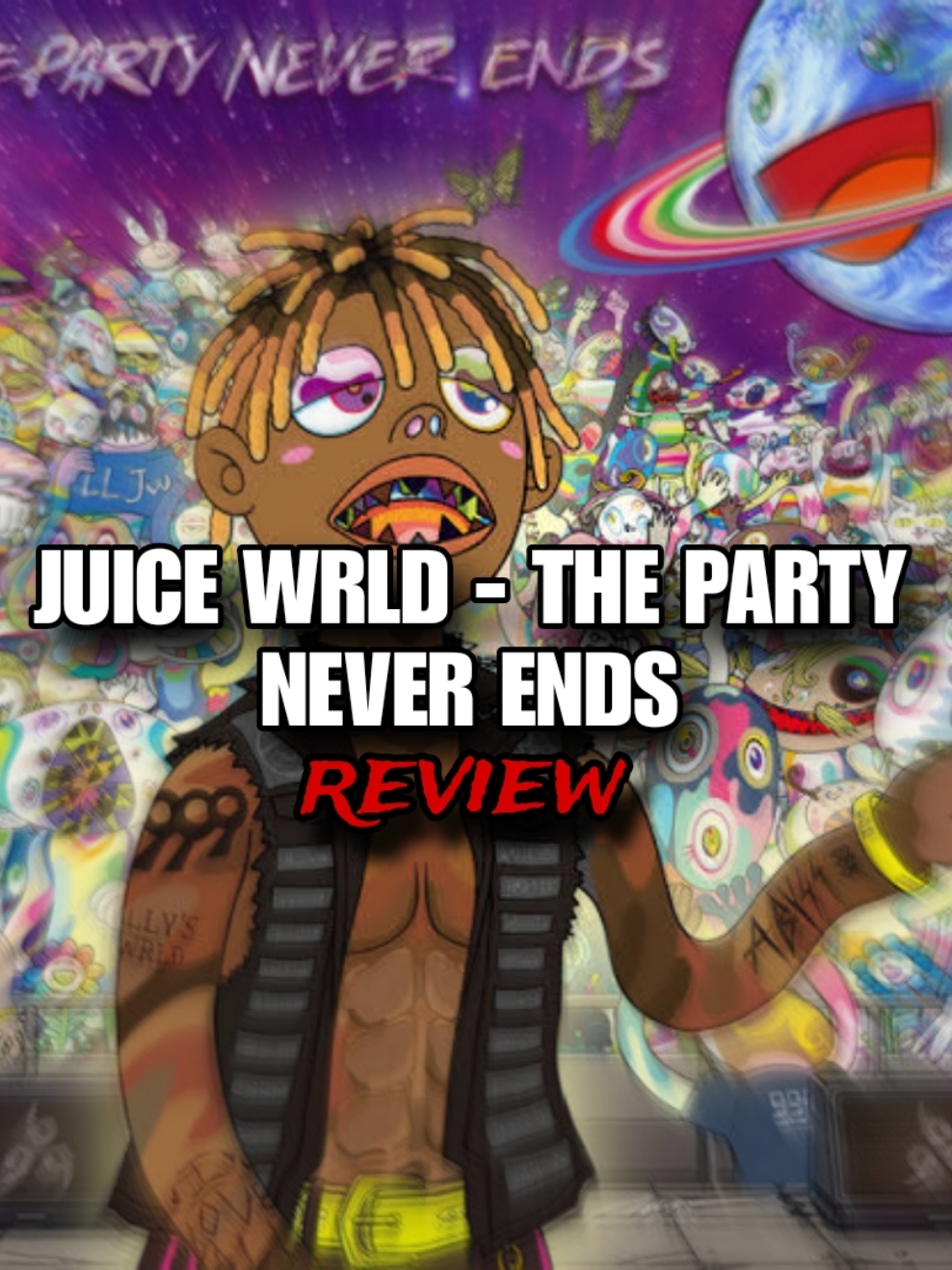 Análise de Álbuns #29 , Juice WRLD - The Party Never Ends |mandem sugestões| #juicewrld #juice #juicewrld999 #thepartyneverends #review #album 