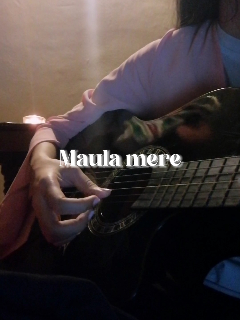 Once again, Maula Mere by Roop Kumar Rathod, Sayeed Qadri --'Rakh loon chupa ke main kahin tujhko' verse and the outro . . . #singing #cover #guitar #acoustic #browntiktok #desi #bollywood #bollywoodsong #hindisong #maulameremaula #lovesong 