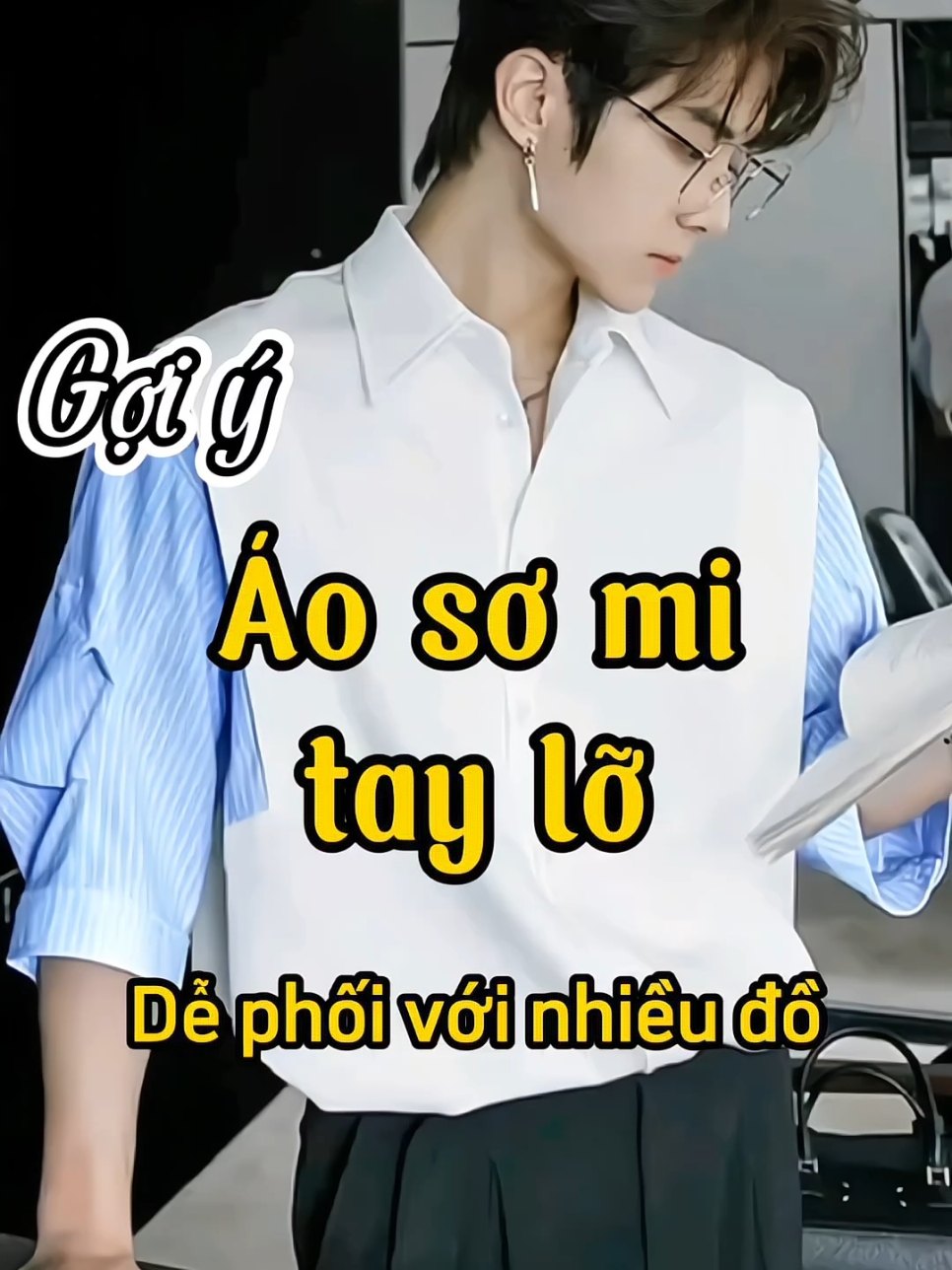 Áo sơ mi tay lỡ #breadstore 