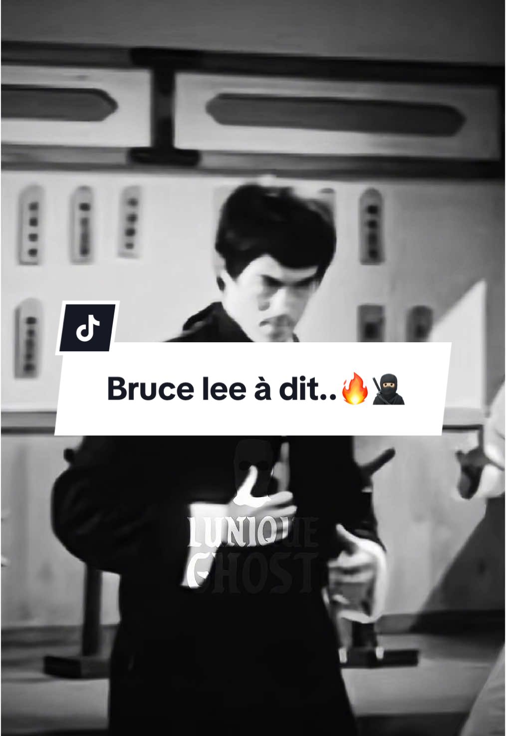 Bruce lee à dit.. 🔥🥷🏻 #citation #brucelee #mindset #luniqueghost #motivation #pourtoi