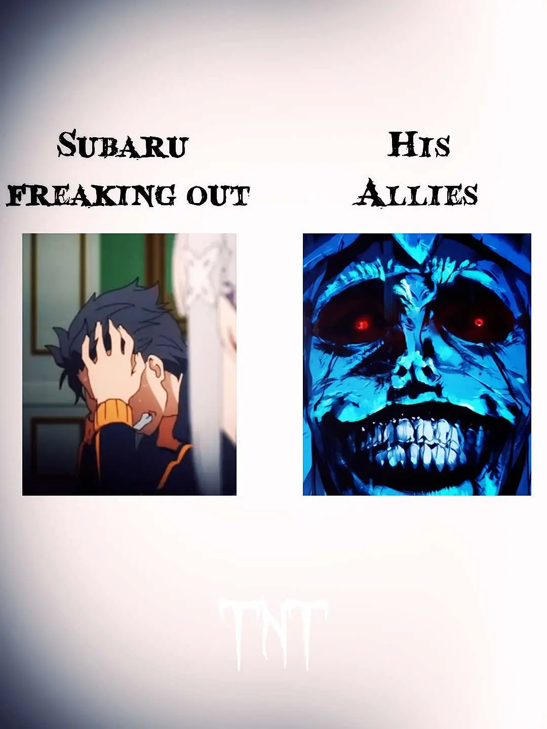 Bro freaks out almost every episode, but i cant blame him… #rezero #subaru #rezerokarahajimeruisekaiseikatsu #rezeroseason3 #fyp #rem #beatrix #emilia #ram #otto #julius #reinhardt 
