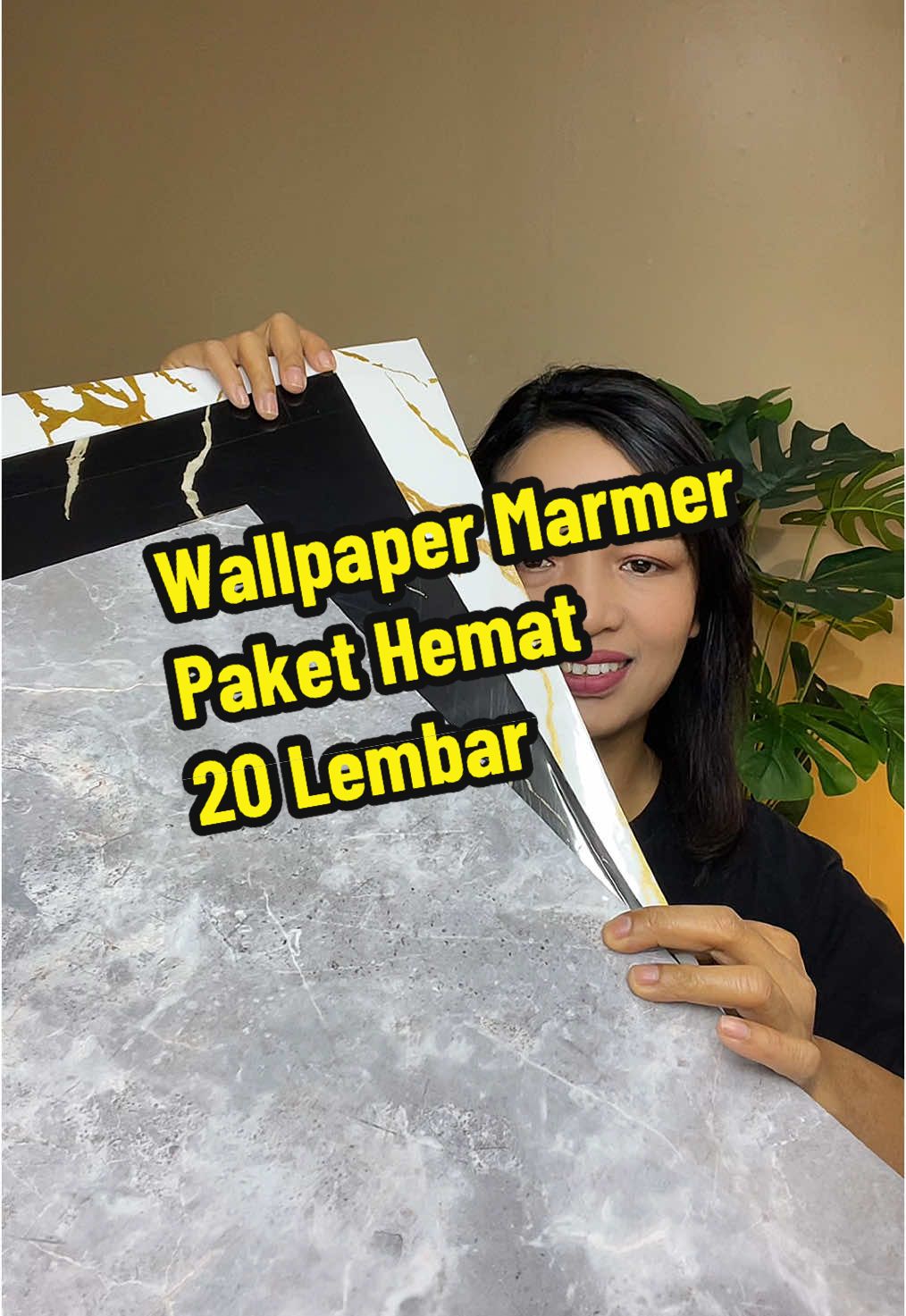 Wallpaper Marmer.  #wallpaper #walldecor #wallpapermarmer #wallsticker #dekorasirumah #wallpaperdinding #wallpapermurah #megaguncang1212 #cuantanpabatas 