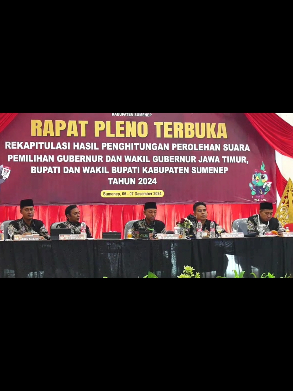 Perolehan Suara Akhir Calon Bupati dan Wakil Bupati Sumenep Pilkada 2024 hasil Rekapitulasi Tingkat Kabupaten #pilkada2024  #pilbupsumenep2024 #pilgubjatim2024 #kpusumenep