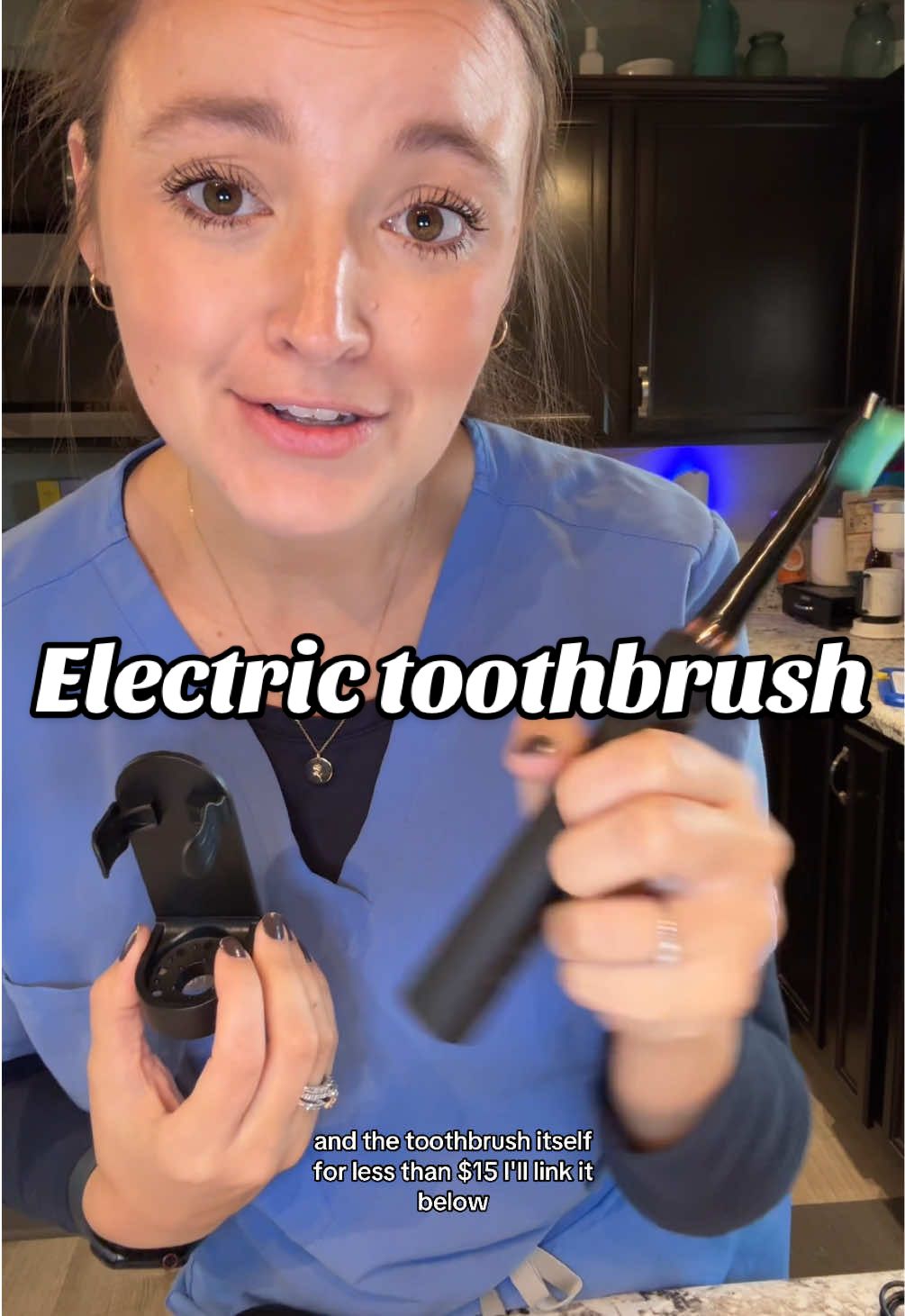 This electric tooth brush is so lightweight and you get everything you need for less than $15!!  #tiktokshop #tiktokshopfinds #electrictoothbrush #tiktokshopaffiliate 