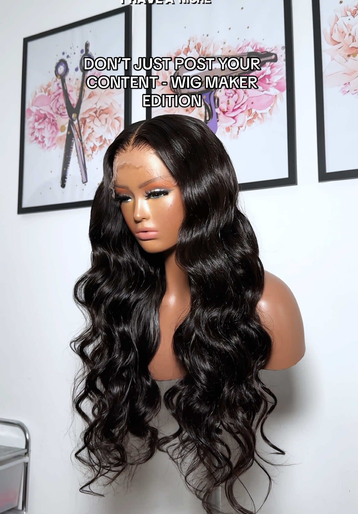As a wig maker that gets 80% of my clients from social media, following the trend of “Just Post Your Content” isn’t going to cut it! Sharing my tips on how you can strategically post the content without getting stucked in 200 jail. Wig maker edition #wig #businesstips 