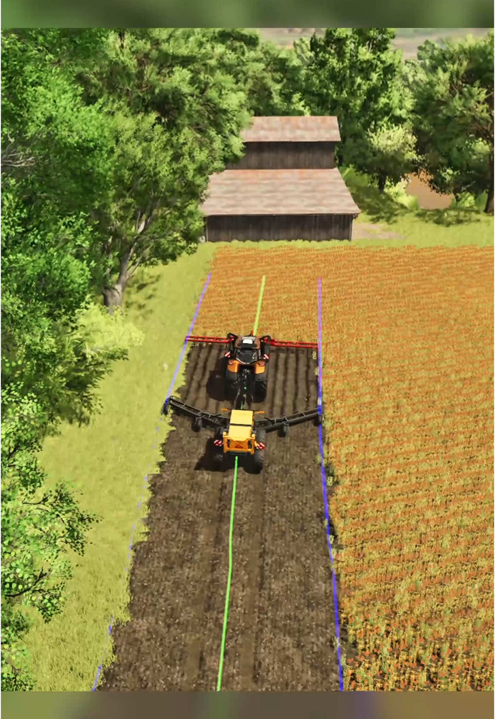 Multitaksing! #fs25 #farmingsimulator #farmingsimulator25 