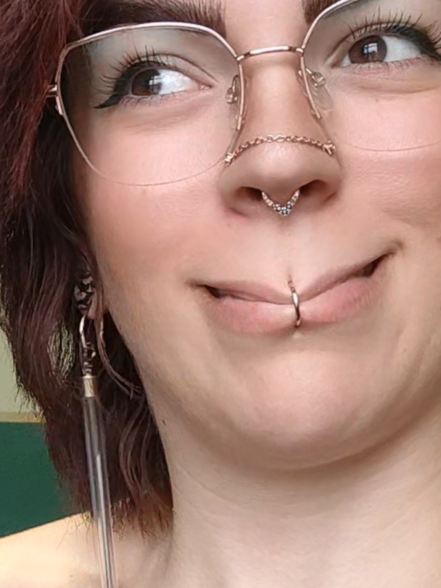 Replying to @theedanishviking WHEN I SMILE HAHAHAHHA thank you for this #piercersoftiktok #piercings 