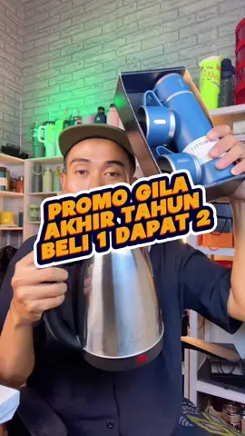 Promo combo akhir tahun, Beli teko listrik gratis termos sultan #tekolistrik #termossultan #promoakhirtahun 