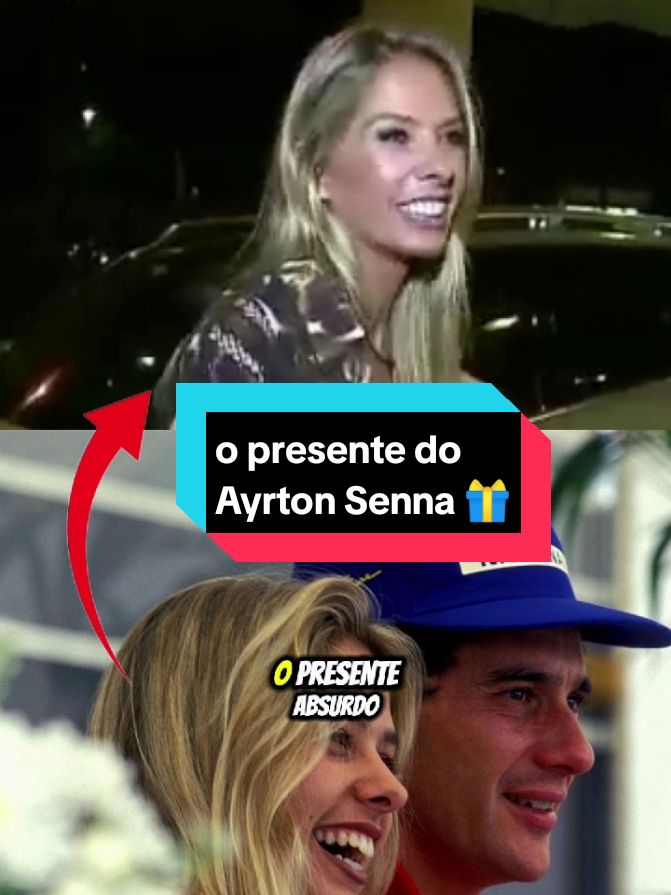 o presente incrível que o Ayrton Senna deu para a Adriane Galisteu  #ayrtonsenna #adrianegalisteu #senna 