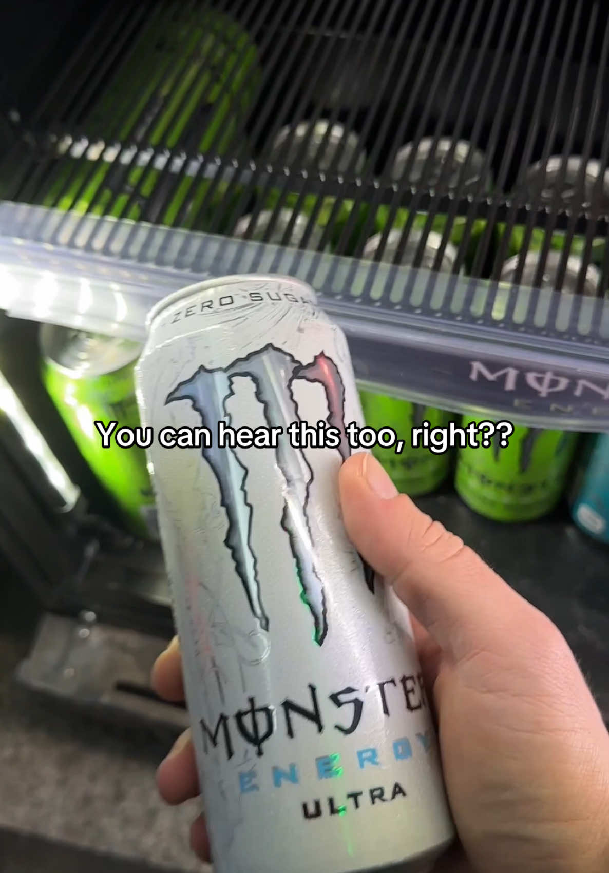 Am i trippin or what #whitemonster #gym #GymTok #energydrink #energy #motivation #CapCut 