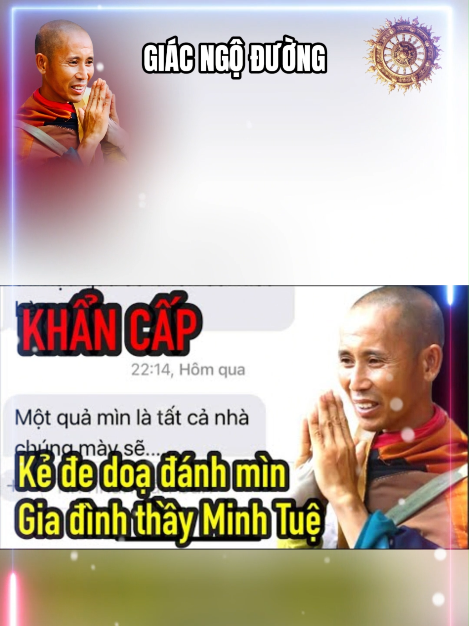 KHẨN! Gia đình thày Minh Tuệ bị đe dọa đánh mìnn #hanhdauda #giacngoduong #phatphap #suminhtue