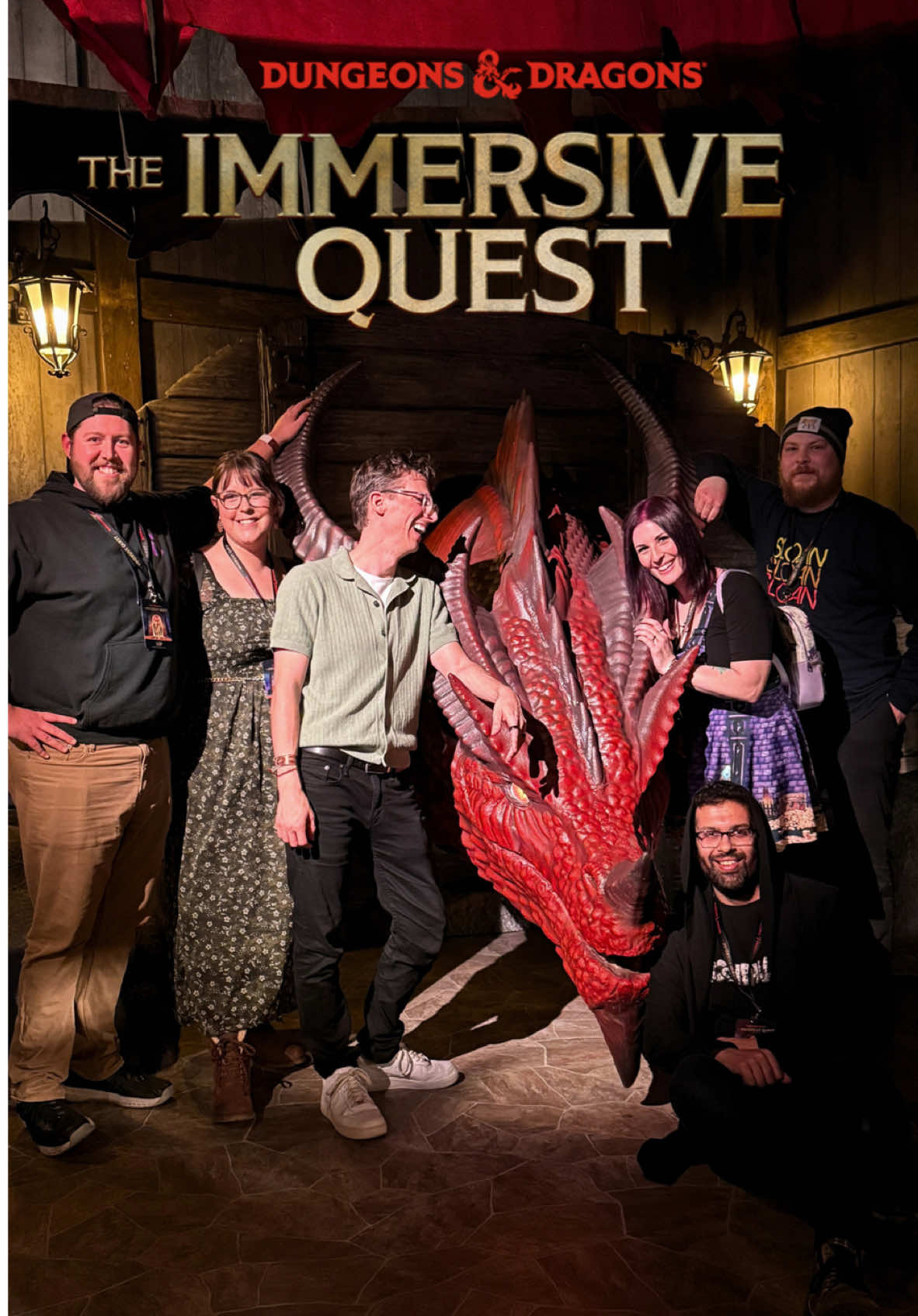 Adventure awaits at @D&D’s Immersive Quest ⚔️ We had so much fun getting a sneak peek at @D&D:The immersive quest in Mississauga. Whether you’re a lifelong fan or have never played the game — adventurers you and old will love exploring this fully immersive fantasy world. With familiar monsters and challenges, themed food and drinks, and lots of great DnD merch we honestly can recommend this enough for veteran players or newcomers alike. Tickets are on sale now at dndimmersive.com 💛 #dnd #dungeonsanddragons #dnd5e #ttrpgcommunity #ttrpg #dndcharacter #dndtiktok #dndoc #dndcampaign #dndtok