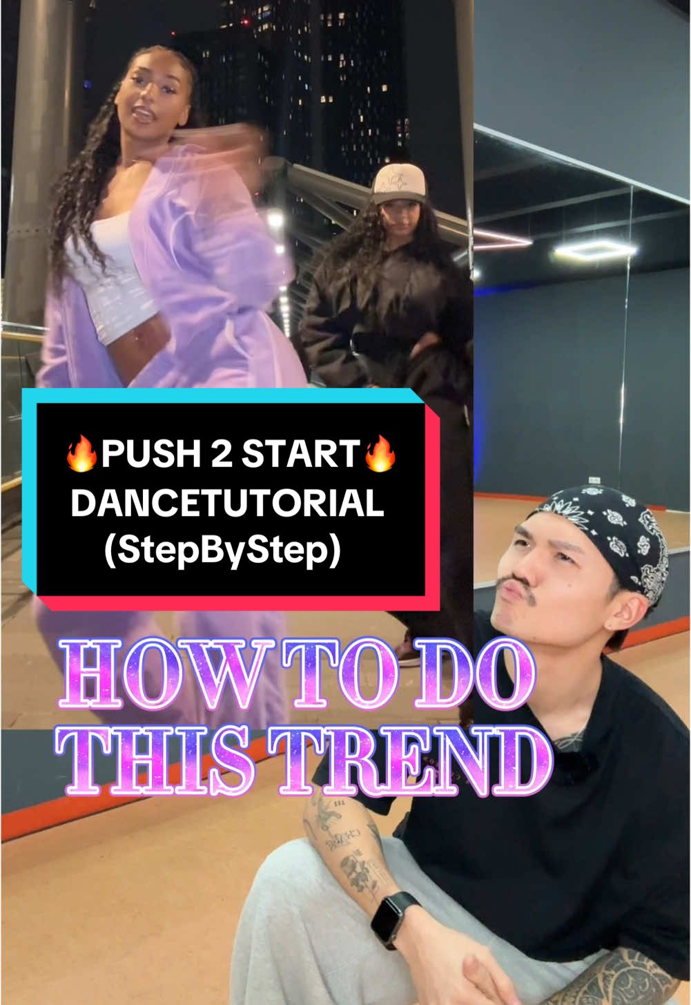 Push2Start🧯Dancetutorial‼️ STEP BY STEP❗️✌️ Dc:@Zoe Baptiste #push2start #tyla #dancetutorial #dancechallenge2024 