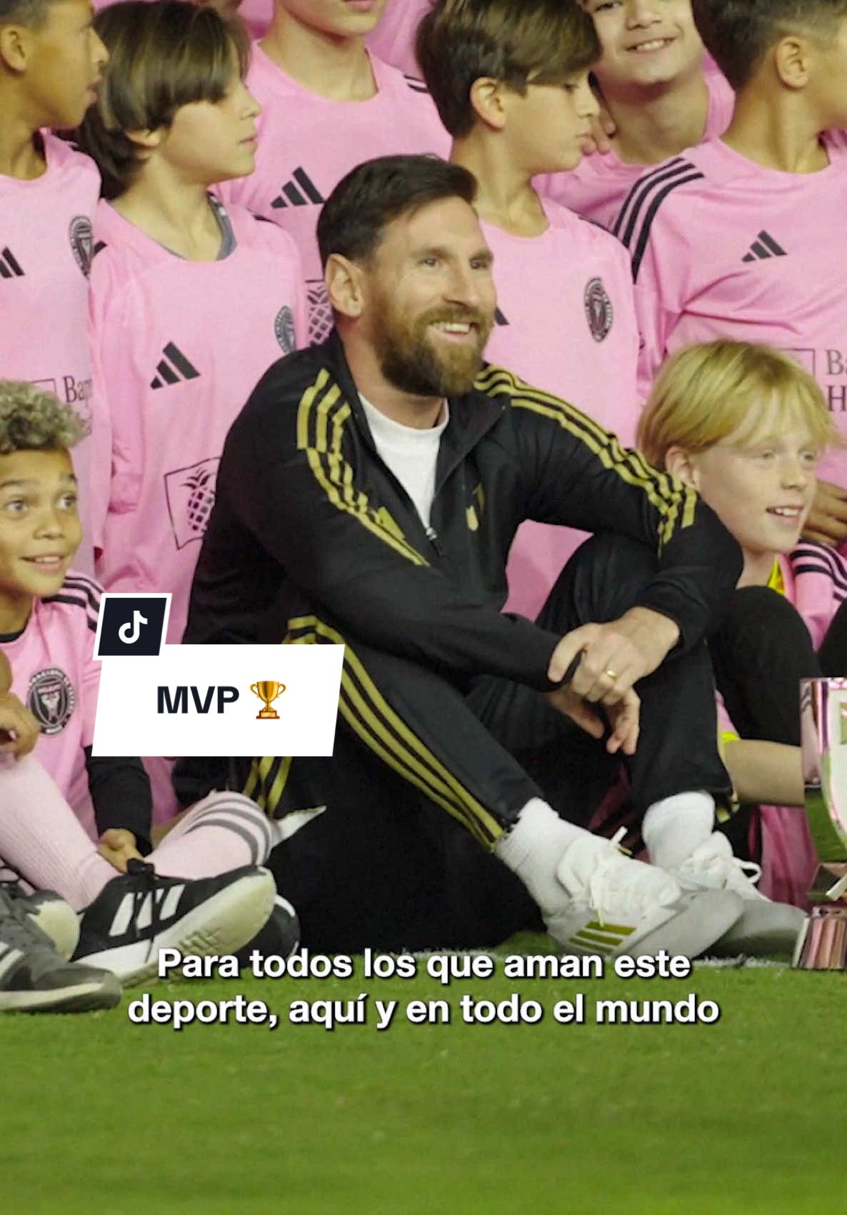 Introducing the 2024 Landon Donovan MLS Most Valuable Player - Leo Messi 🏆 Inspirando dentro y fuera de la cancha ✨ @Major League Soccer #LeoMessi #MVP 