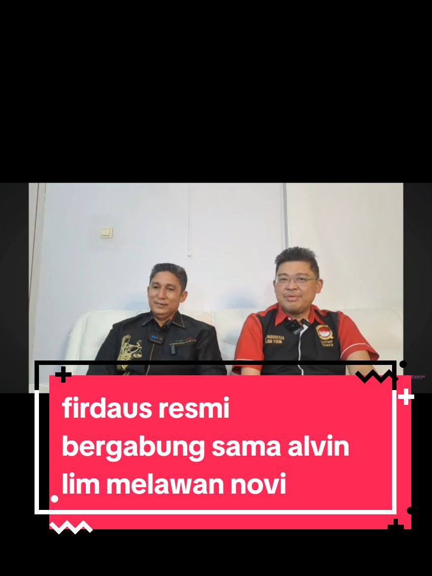 firdaus resmi bergabung sama alvin lim melawan novi. #hotmanparis #novi #zanzabella #dennysumargo #pratiwinoviyanthi #farhatabbas #hotmanparis #agus #viralvideo #viral #fyppppppppppppppppppppppp #tikto