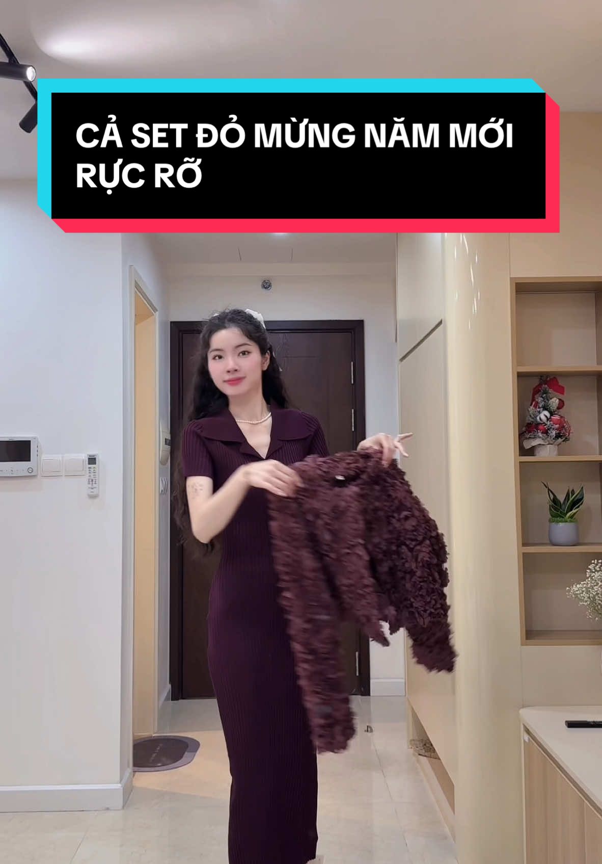 Cả set đỏ mừng năm mới rực rỡ #nanakimdua 