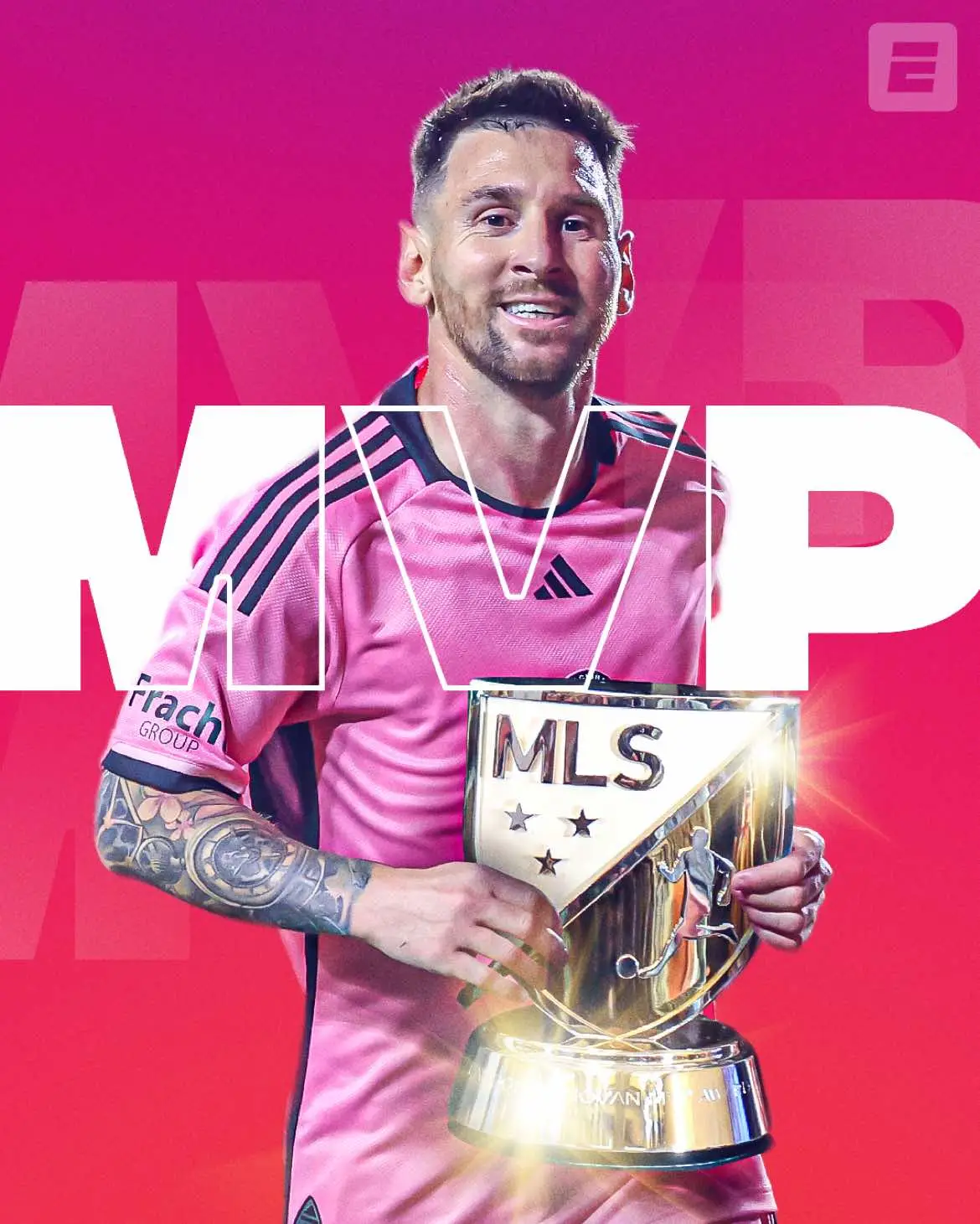 #LionelMessi has been name the 2024 #MLS #MVP 🏆 🐐 #intermiami #Soccer #futbol 