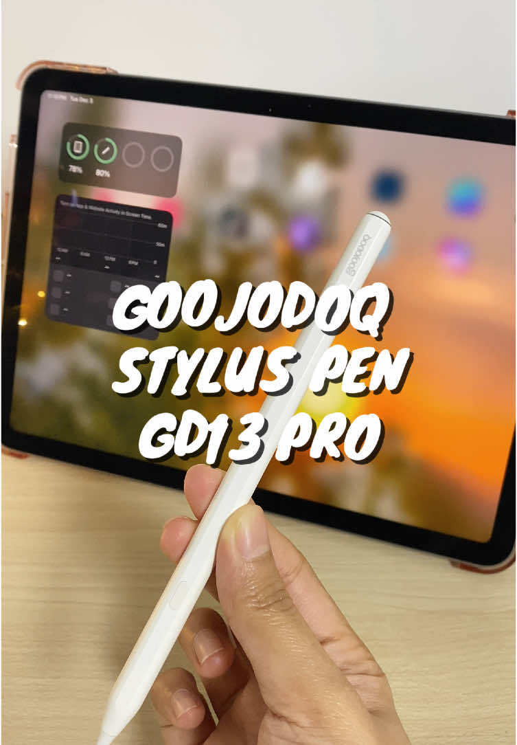 one of my best purchases this month! ✍🏼✨ #goojodoqstyluspen #gd13pro #iPadPencil #styluspen #iPadAir #maielittlespace 