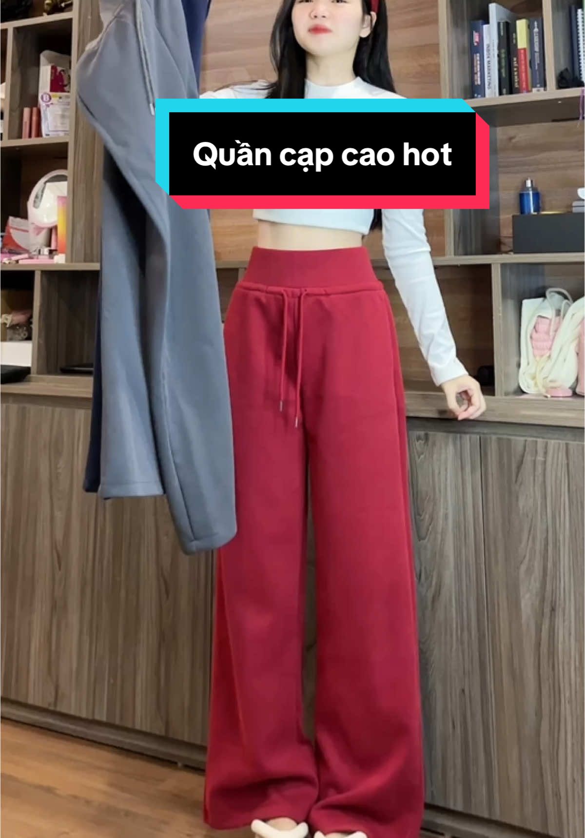 Quần cạp cao siêu hott nè cả nhà #quandepgiare #xuhướng #quancapcao #quanni #xuhuongtiktok #quannu #fypシ゚ 