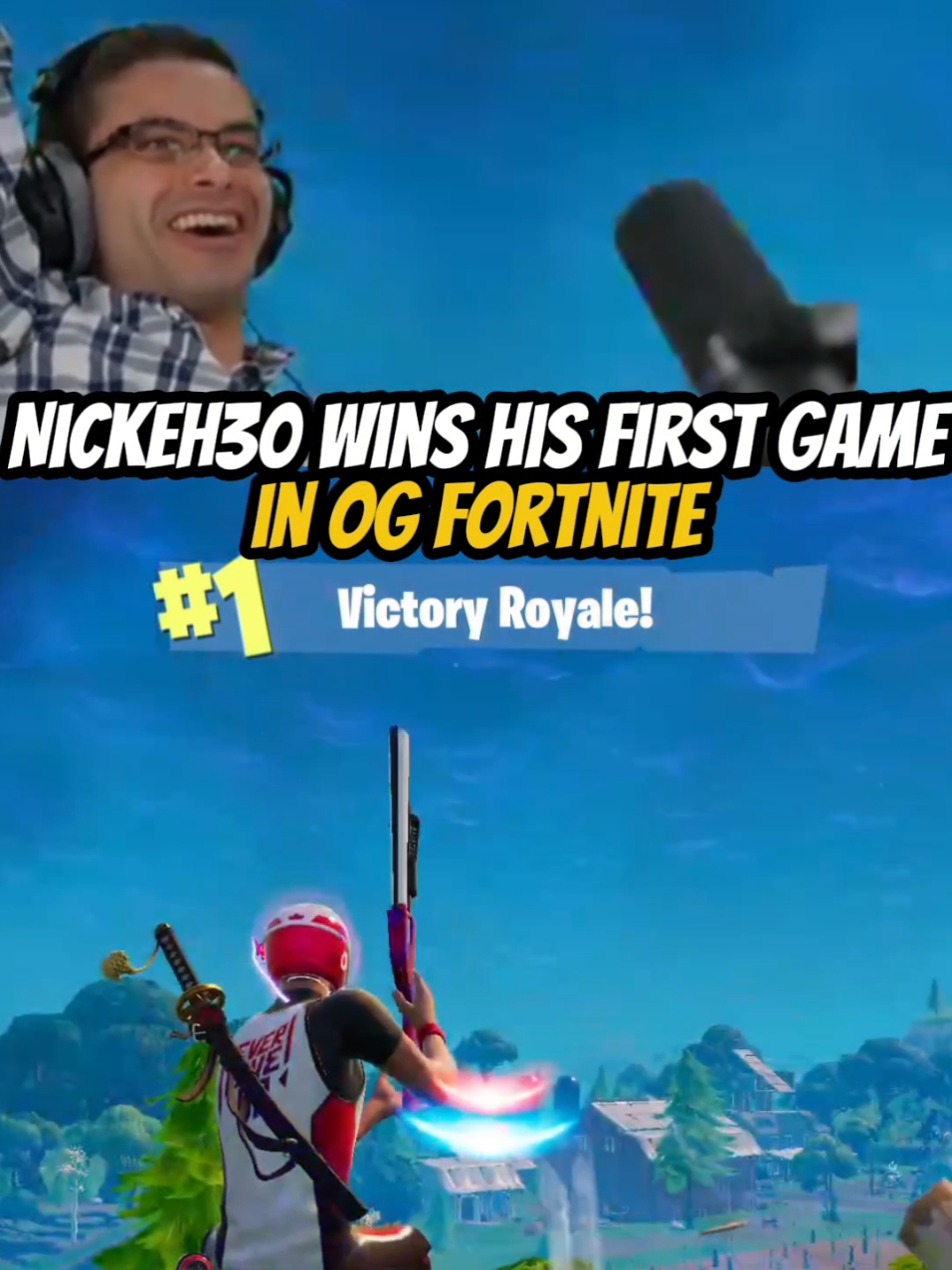 NickEh30 wins in OG Fortnite🥹 #fortnite #fortnitebr #nickeh30 #ogfortnite #fortniteclips 