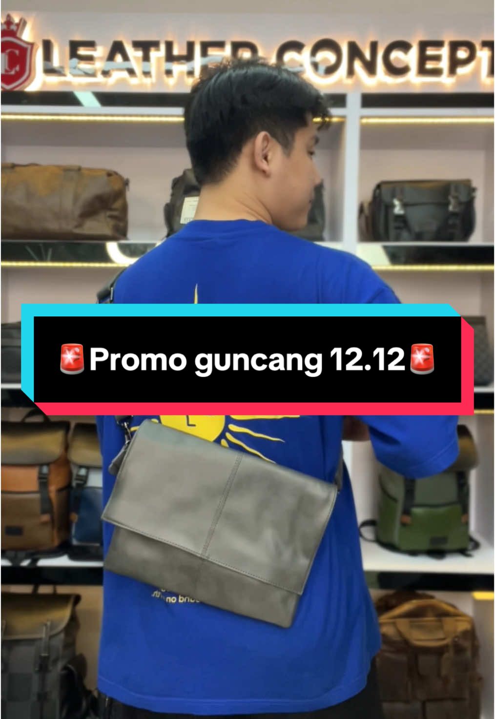 Tas selempang casual untuk kerja dengan kantong yang cukup banyak , sehingga lebih flexibel membawa barang penting anda 🚨 #promoguncang1212 #paylateridn #slingbag #selempang #slingbagpremium #tas #taskekinian #slingbagtrendi #fyp #selempangpria