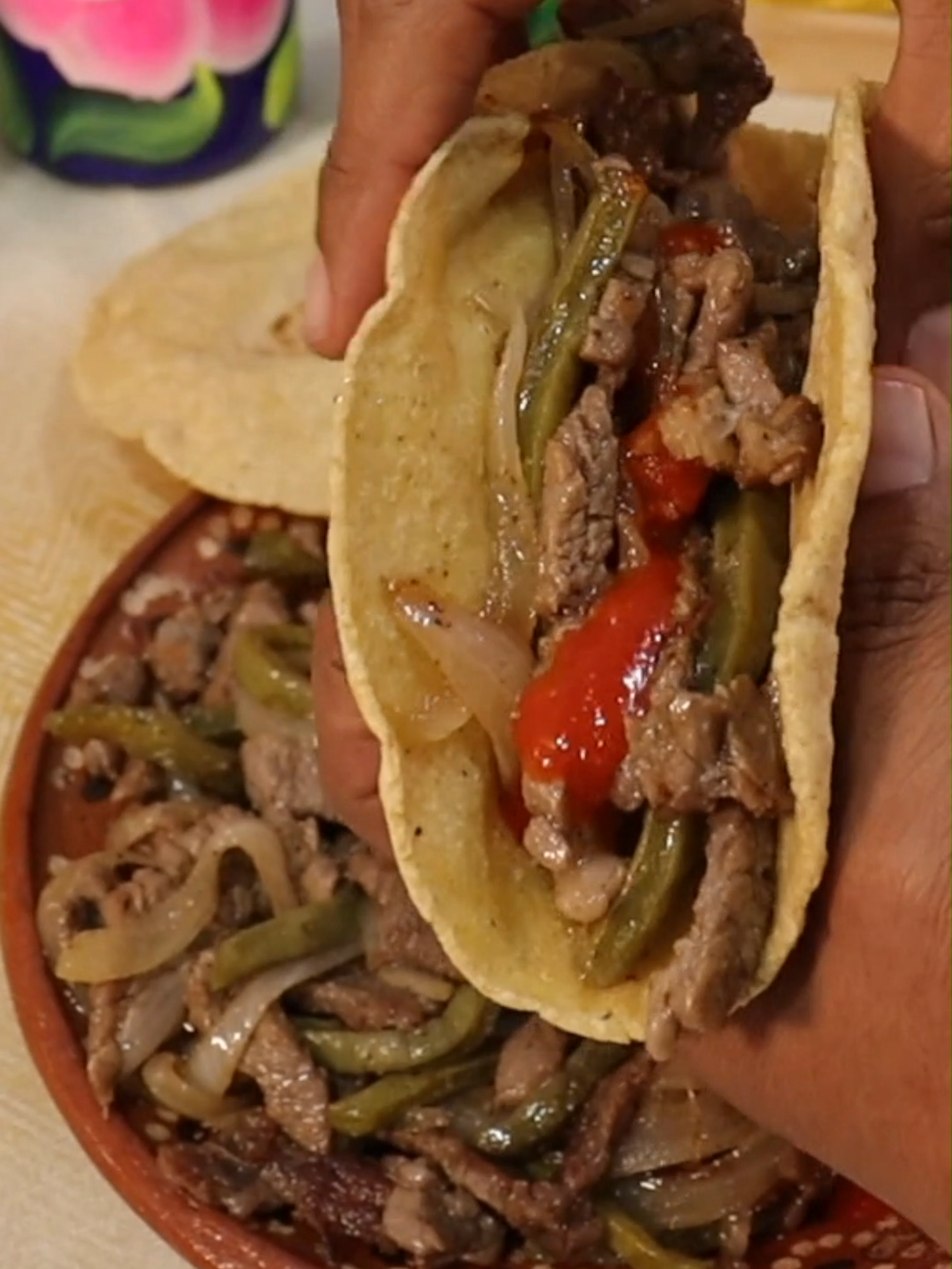 Fajitas aztecas