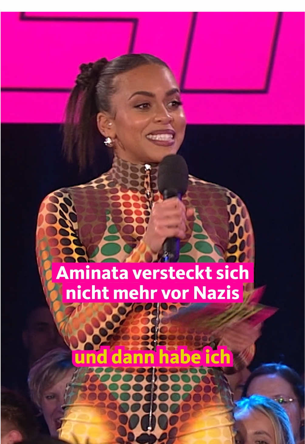 Aminata ist dankbar für jede Person, die Räume für Menschen schafft, die wegen Nazis nicht sicher sind. @Deutschländer  #krone24 