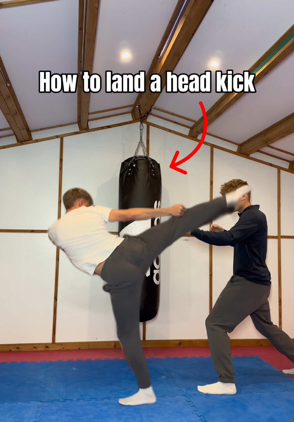 How to land a head kick