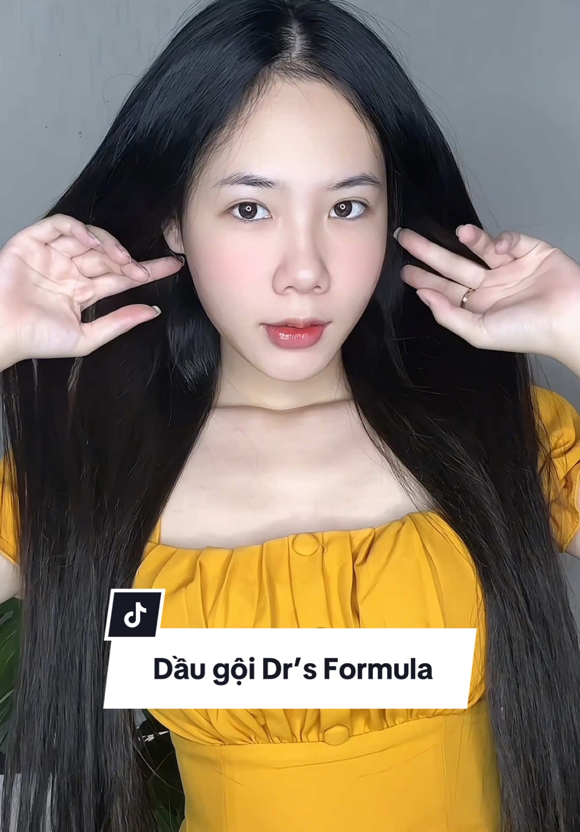 Cải thiện mái tóc khô xơ gãy rụng cùng em này😚 #DrsFormula #formosabiomedicalvn #giamgayrung #tangcuongchantoc #chamsoctoctainha #daugoi #shampoo #tocbongmuot #chamsoctoc #lamdep #haircare