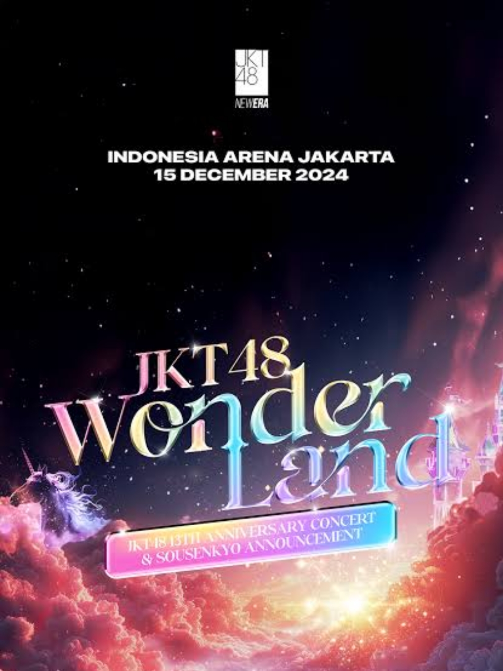 Idol grup JKT48 adalah wonderland bagi saya karena mereka menghadirkan dunia penuh warna, semangat, dan kebahagiaan yang tak terhingga.  Setiap penampilan mereka menjadi sebuah pengalaman magis, di mana musik, tari, dan interaksi dengan penggemar menciptakan ikatan emosional yang kuat. Keragaman karakter anggota dan pesona individu mereka membuat saya merasa terhubung, seolah-olah saya bagian dari kisah yang sedang mereka jalani. Kekuatan komunitas penggemar dan momen-momen berharga yang diciptakan dalam konser dan acara fan meet menambah keajaiban ini, menjadikan JKT48 lebih dari sekadar grup musik, tetapi sebuah dunia yang memancarkan keceriaan dan harapan bagi saya. #JKT48Wonderland_GA