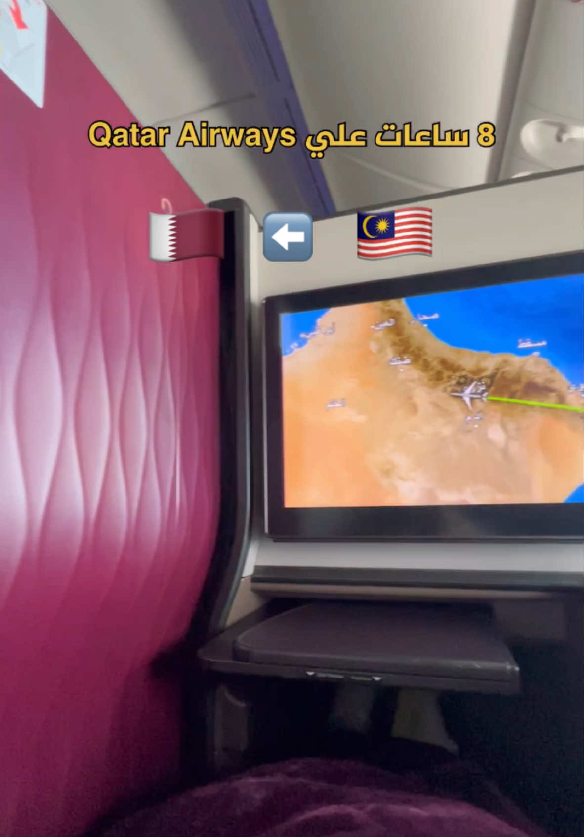 رحلة ٨ ساعات علي @Qatar Airways ❤️✈️🇶🇦 #travel #fyp #الشعب_الصيني_ماله_حل😂😂 #الدوحه_قطر🇶🇦 #قطر #الدوحة #doha #dohaqatar🇶🇦 #plane #qatarairways 