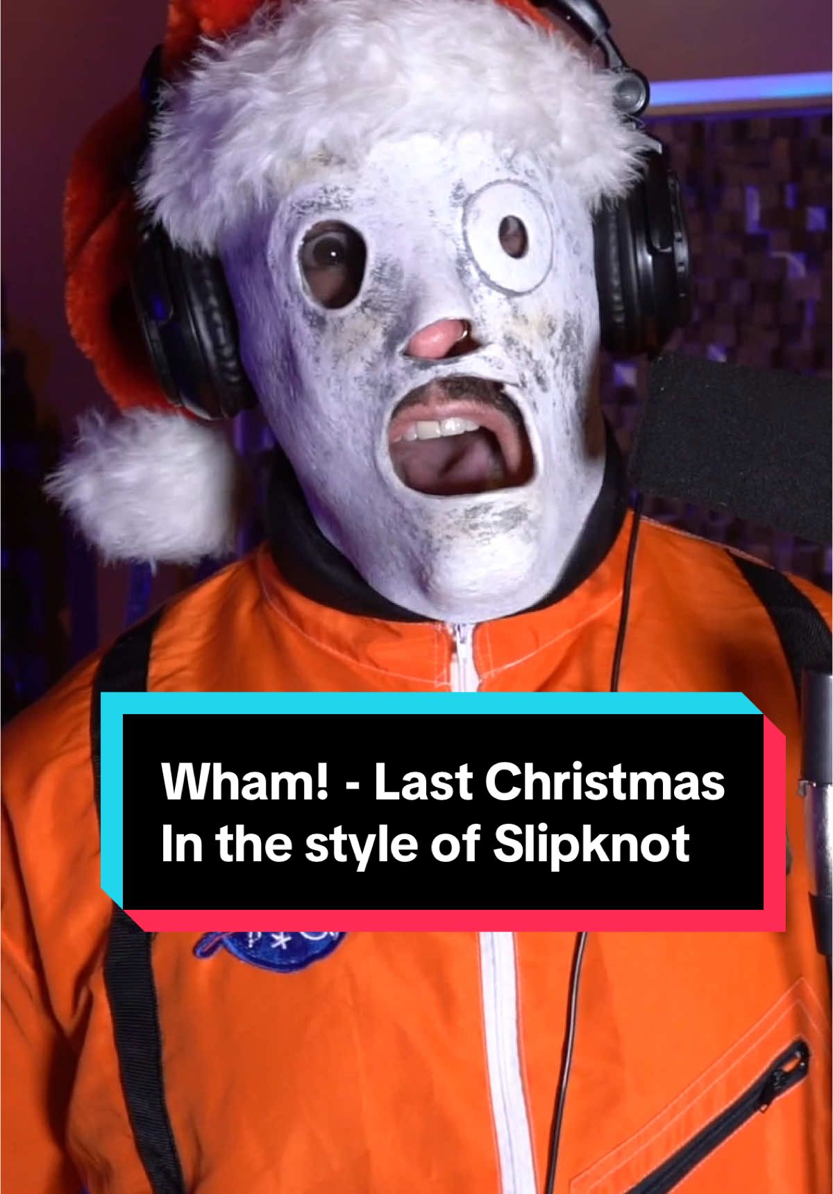 Last Christmas in the style of Slipknot. #lastchristmas #wham #slipknot #christmas #coreytaylor #metalhead 