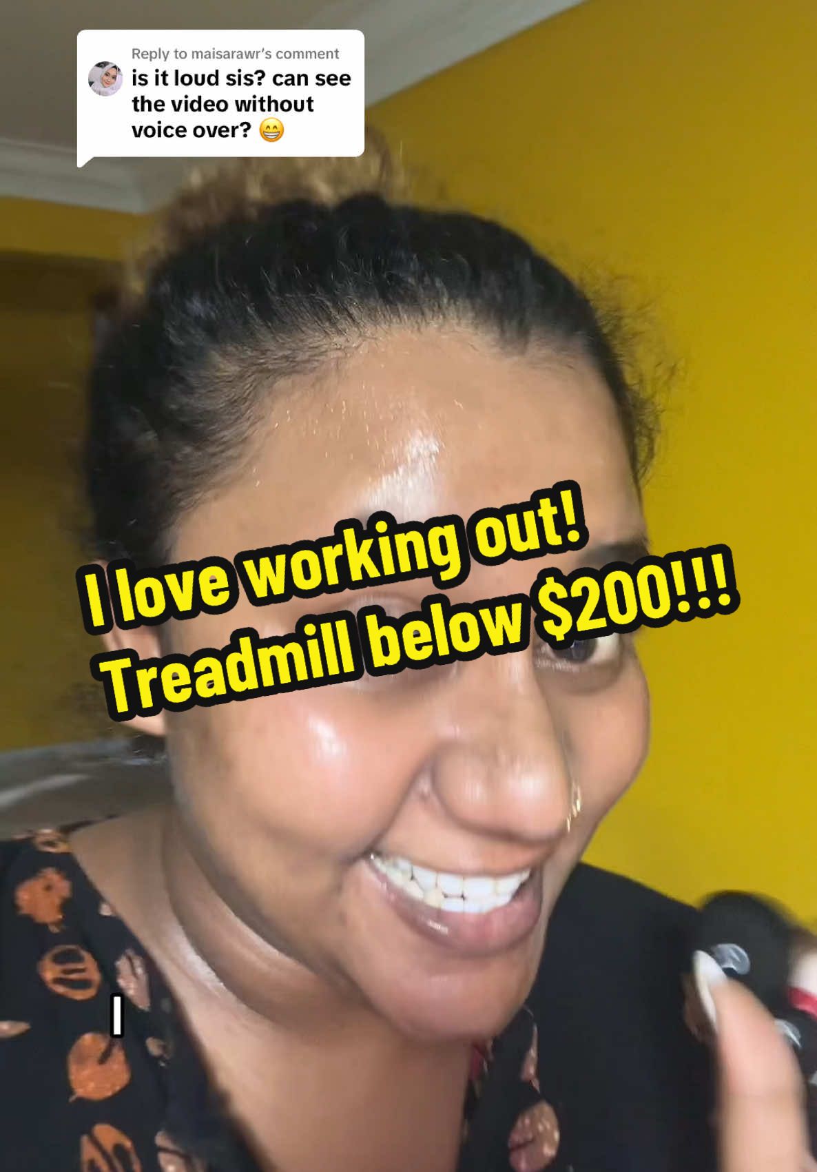 Replying to @maisarawr here you go love! I am so happy to see many of you wanting to be healthy and this is for sure the 1st step in your journey! Lets do it together!!! #treadmill #treadmilldance #treadmillworkout #treadmillstrut #treadmilldesk #workout #workoutmotivation #fyp #workoutchallenge #workoutplan #workouttips #workouts #workoutathome #workoutfromhome #workoutroutine #workingout #viral #workingoutathome #healthyliving #healthylifestyle #happy #happymoments #happylife #treadmillmurah #treadmilldesk #createtowin 