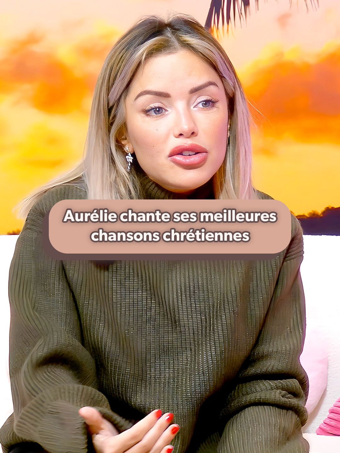 Aurélie ne chante plus que des chansons religieuses 🙏 #aureliepreston #interview #samzirah #evangile