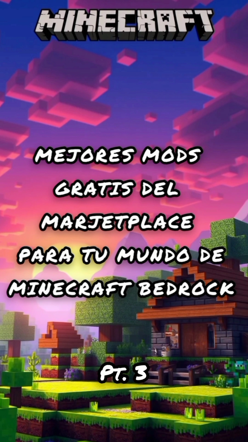 MEJORES MODS GRATIS DEL MARKETPLACE PARA TU MUNDO DE MINECRAFT (Pt. 3) #Minecraft #mods #modsminecraft #mobile #pc #efootball #futbol #messi #cr7 #games #tiktokviral #pelota #halland #CR7 #messi #android #DLS #futbol #futbol #TIK #viraltiktok #viral #MBAPPE #humor 