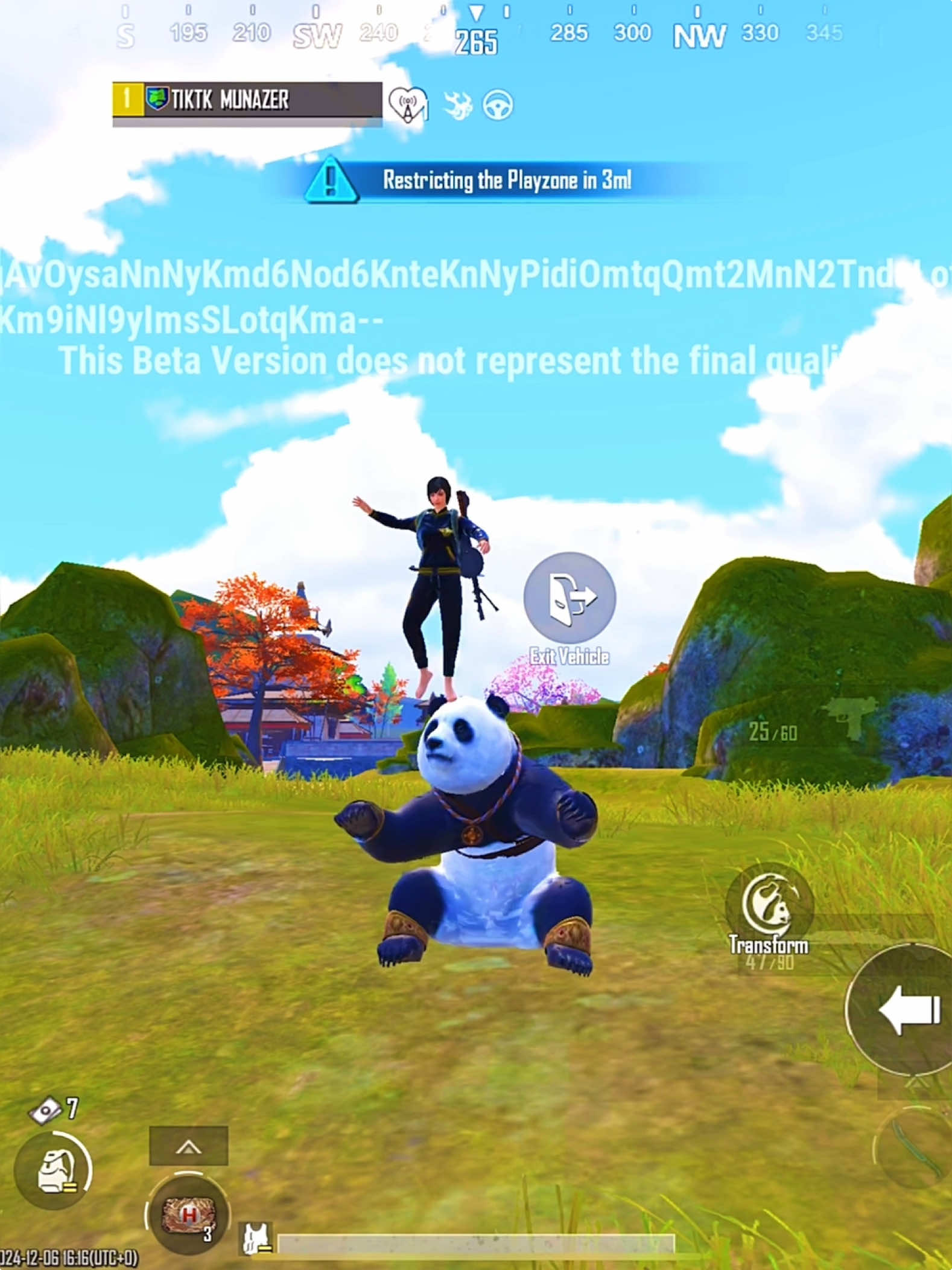 PANDA 🐼 New Update 3.6 🥶🔥🔥🔥 #pubgm #pubgmobile #pubglover #pubg #viral #munazer1 